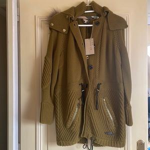 Brank New Burberry Zip Jacket